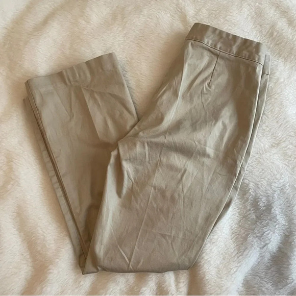 Vintage 90s/Y2K‎ Beige crop  pants - Picture 9 of 10